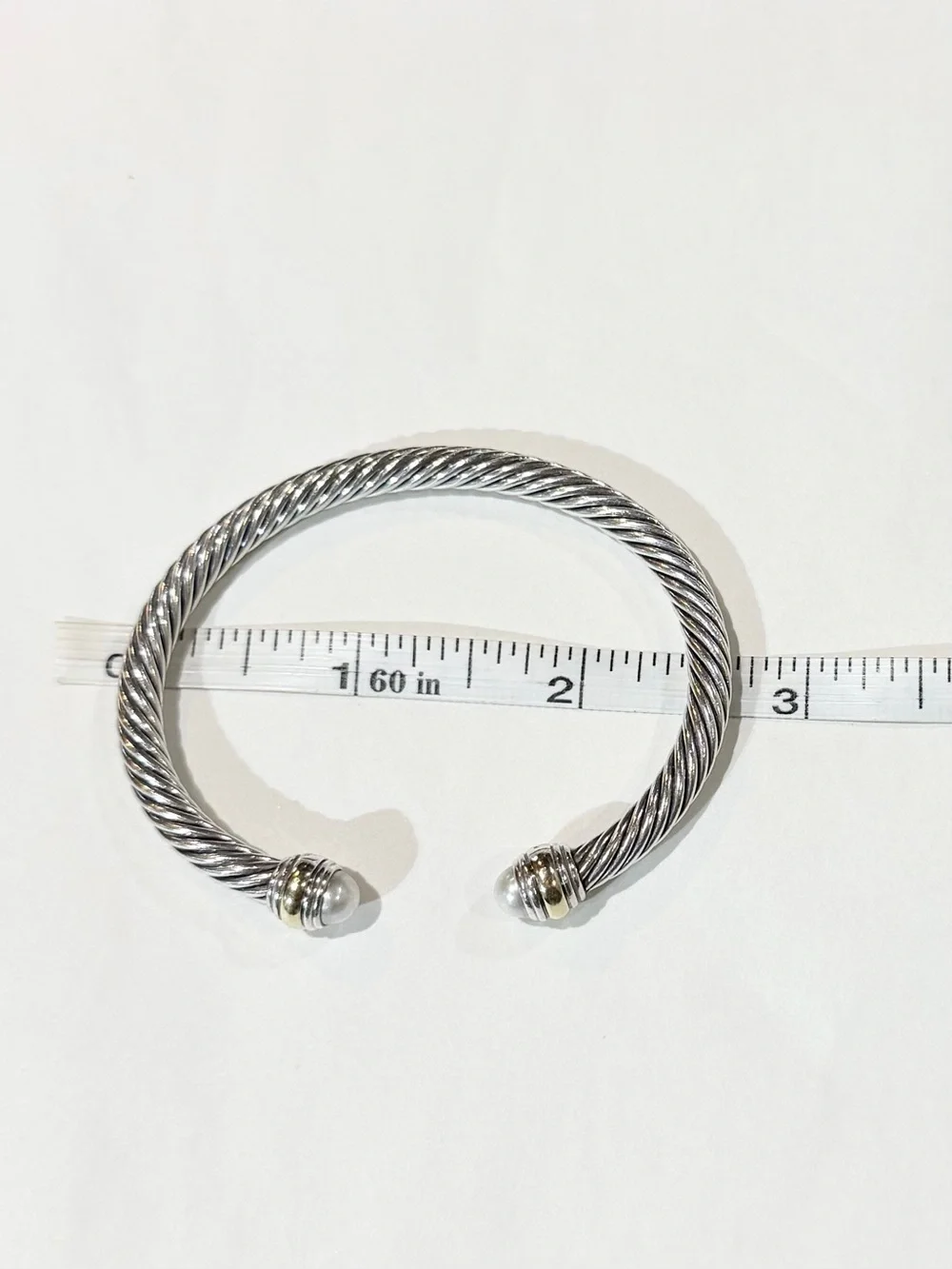 ❤️ David Yurman 5mm Classic Cable Bracelet - Picture 8 of 11